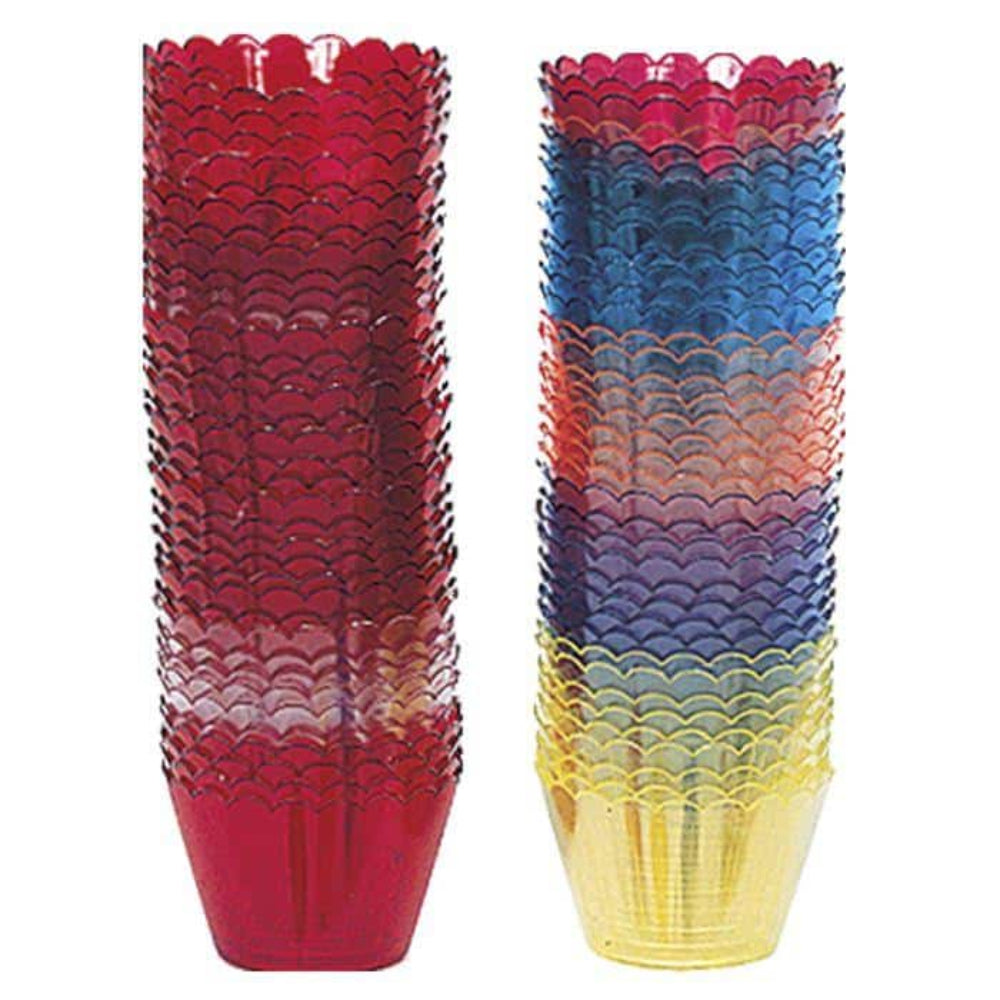 Κηροστάτης πλαστικός σε διάφορα χρώματα