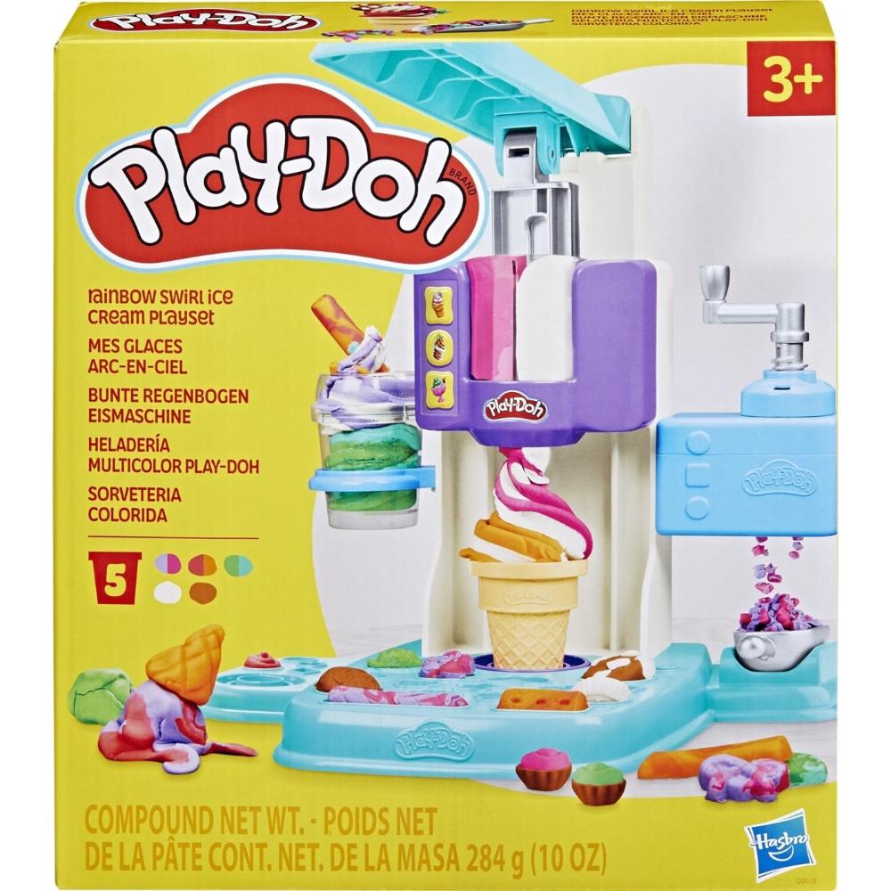 HasbroPlay-doh Rainbow Swirl Ice Cream Playsetpapell.gr