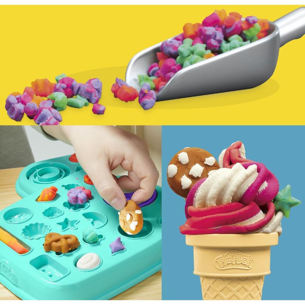 HasbroPlay-doh Rainbow Swirl Ice Cream Playsetpapell.gr