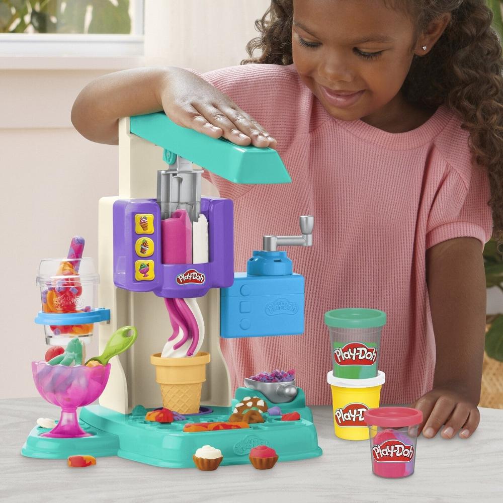 HasbroPlay-doh Rainbow Swirl Ice Cream Playsetpapell.gr