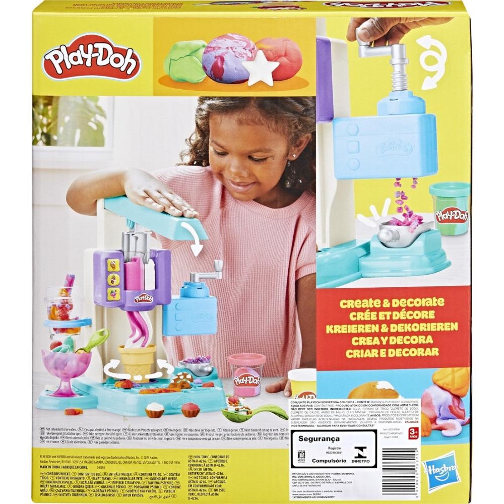 HasbroPlay-doh Rainbow Swirl Ice Cream Playsetpapell.gr