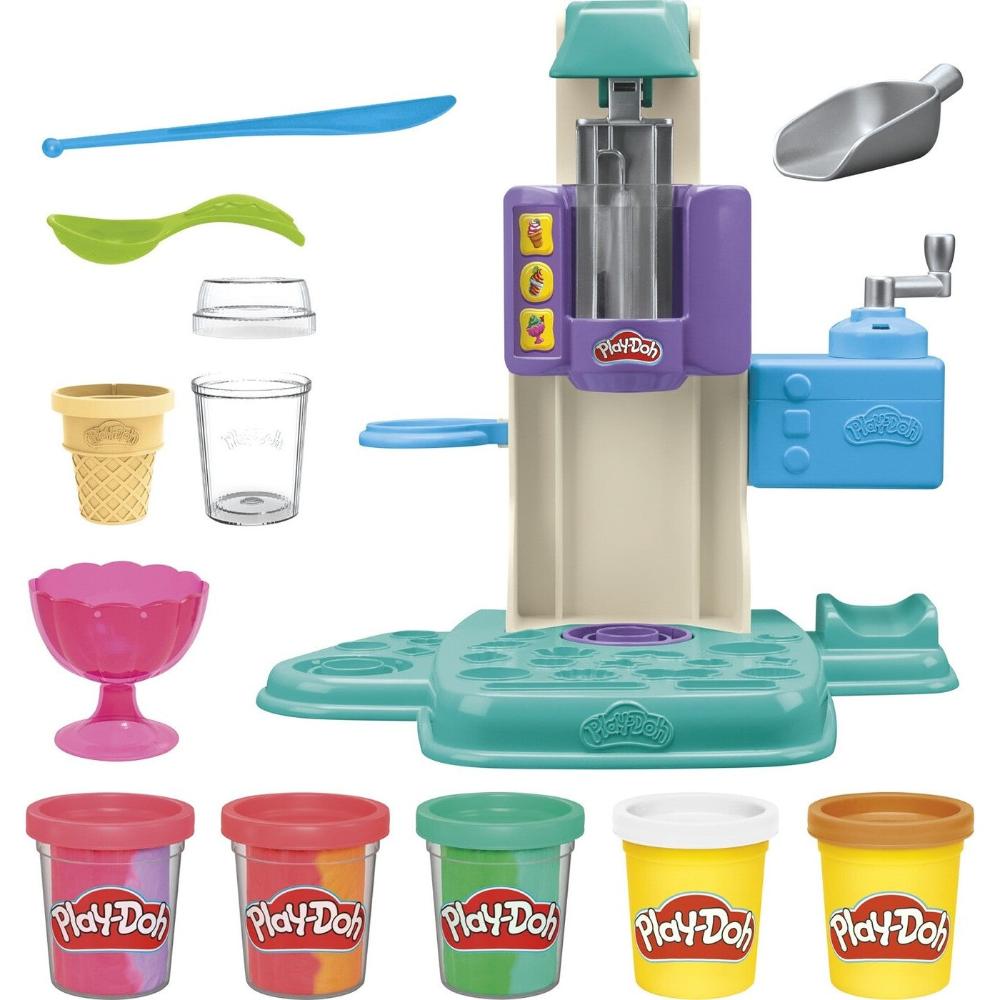 HasbroPlay-doh Rainbow Swirl Ice Cream Playsetpapell.gr