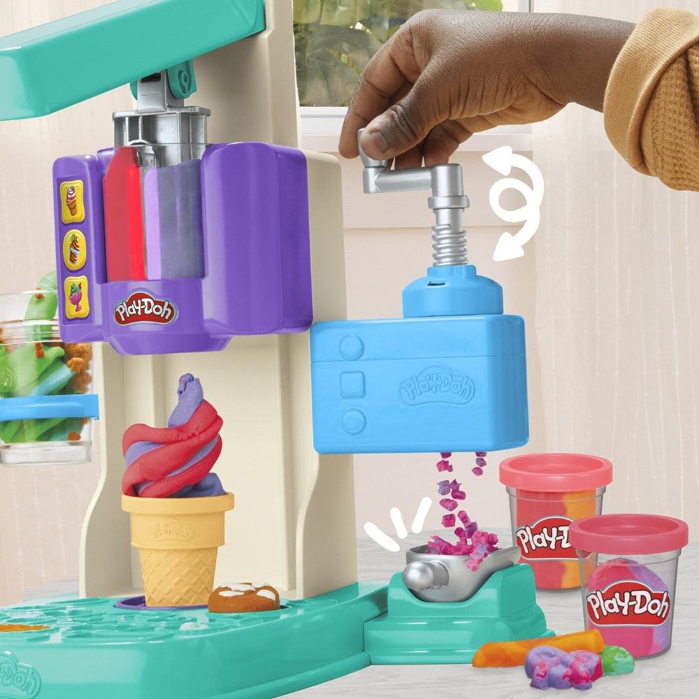 HasbroPlay-doh Rainbow Swirl Ice Cream Playsetpapell.gr
