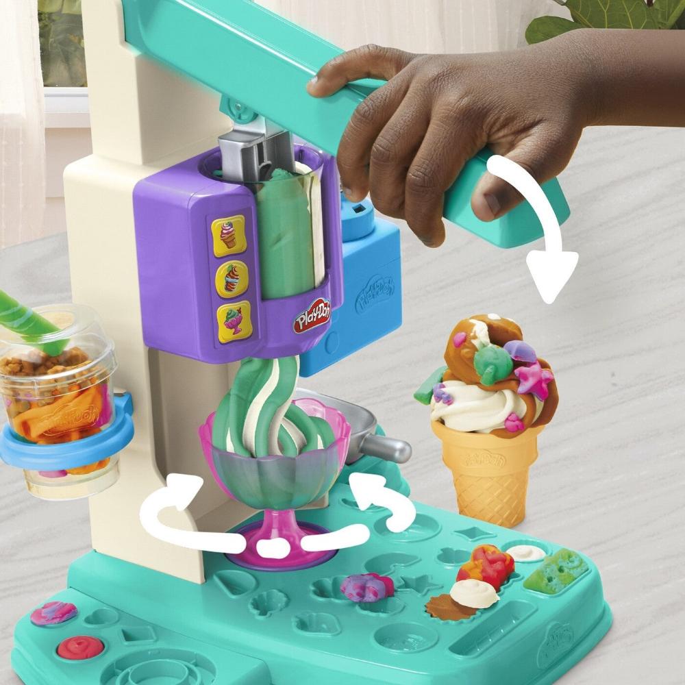 HasbroPlay-doh Rainbow Swirl Ice Cream Playsetpapell.gr