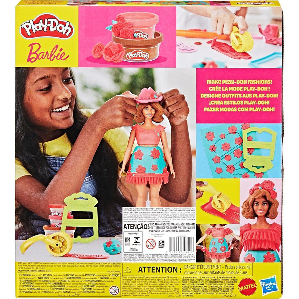 Hasbro Play-Doh Barbie Florals And Fringe Set