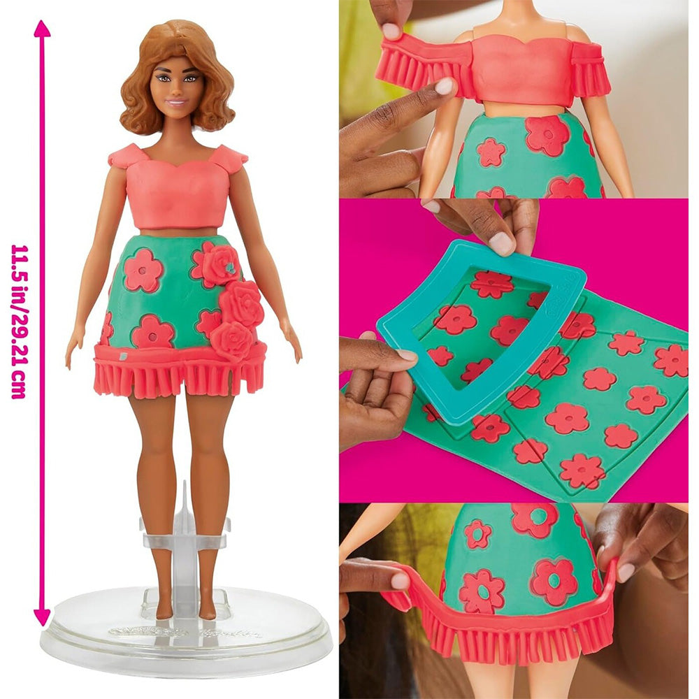 Hasbro Play-Doh Barbie Florals And Fringe Set