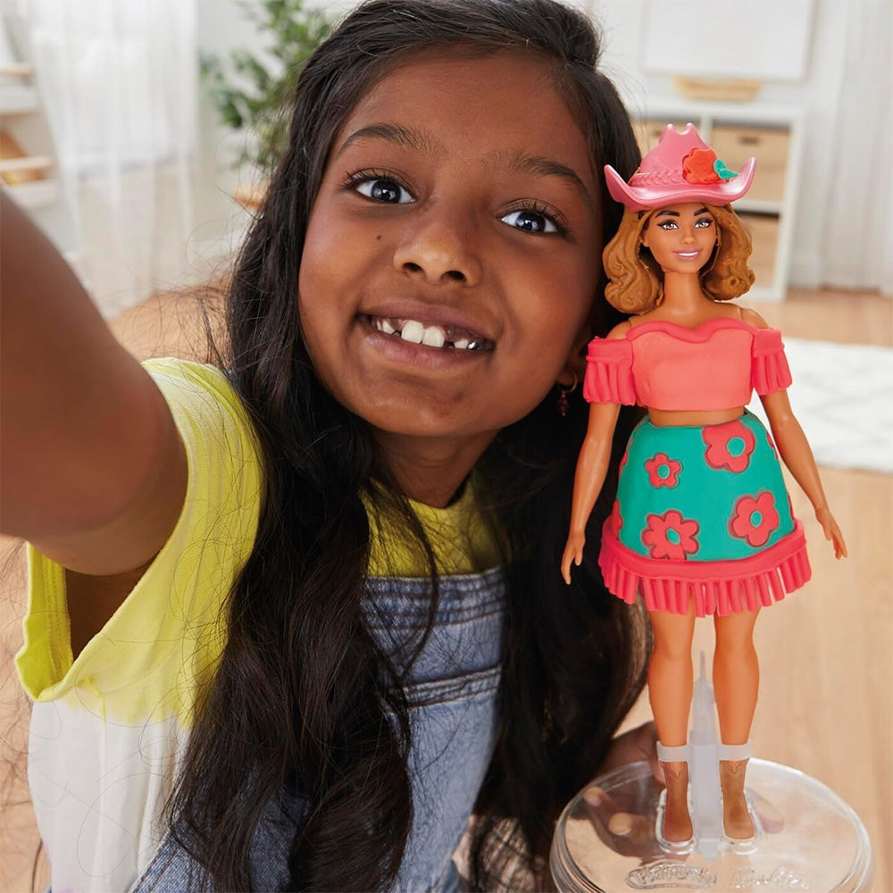 Hasbro Play-Doh Barbie Florals And Fringe Set