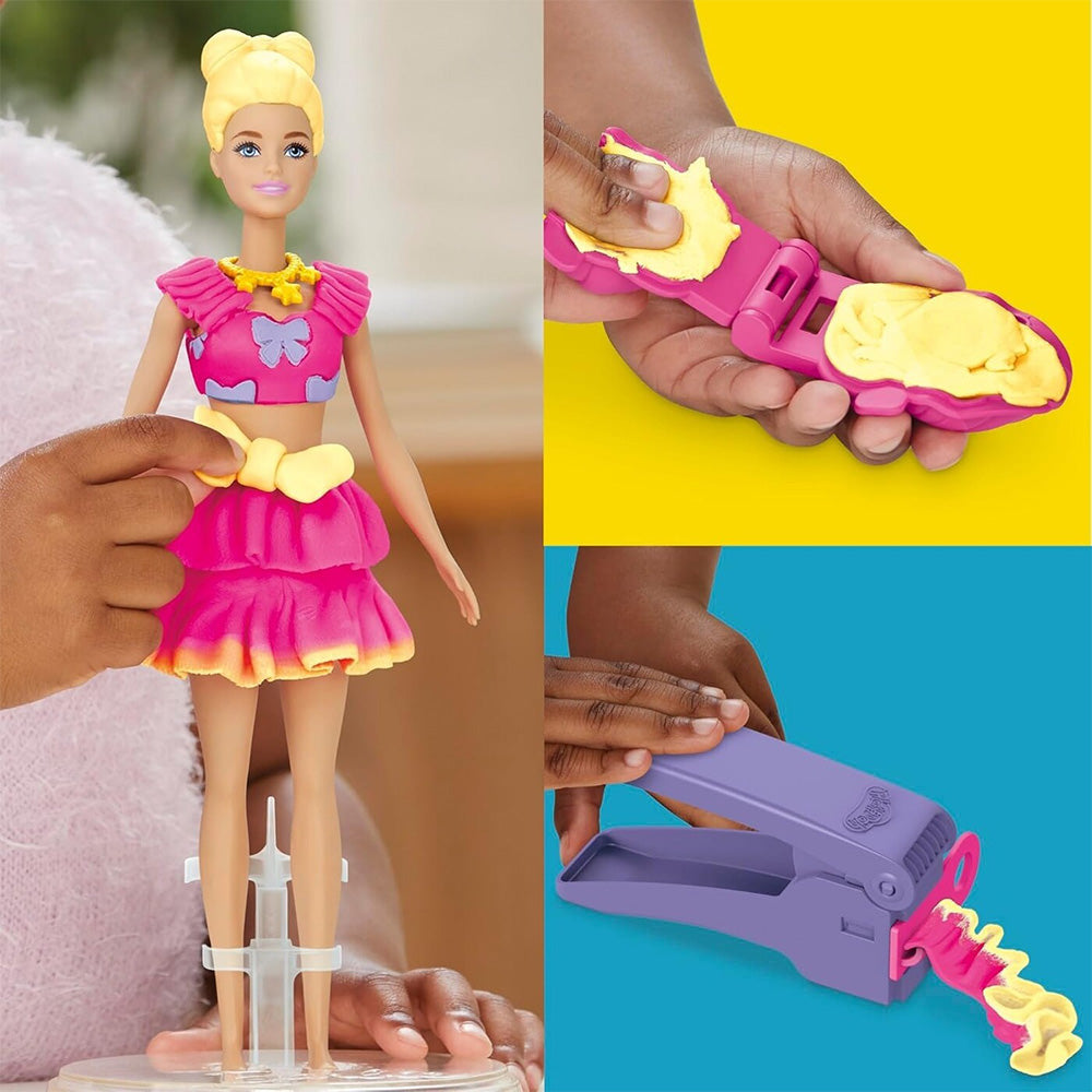 Hasbro Play-Doh Barbie Ruffles And Bows Set 