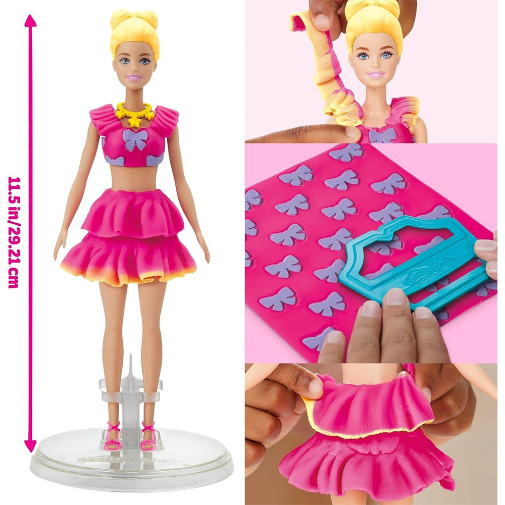 Hasbro Play-Doh Barbie Ruffles And Bows Set 