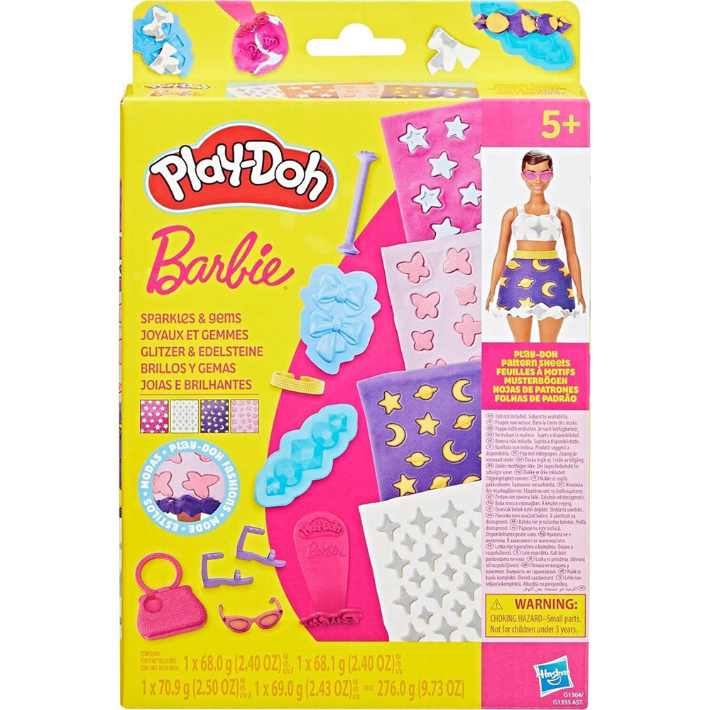Hasbro Play-Doh Barbie Sparkles And Gems Accessory 