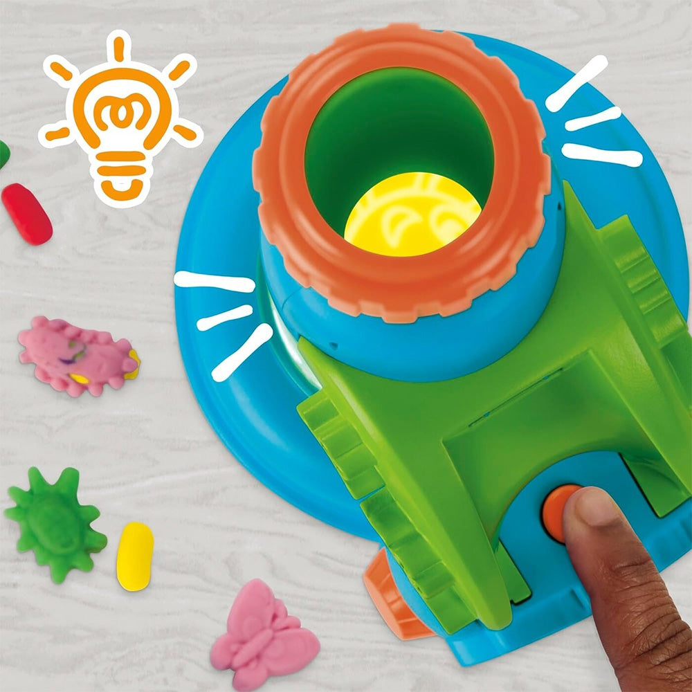 Hasbro Play-Doh Light And Look Microscope Playset 