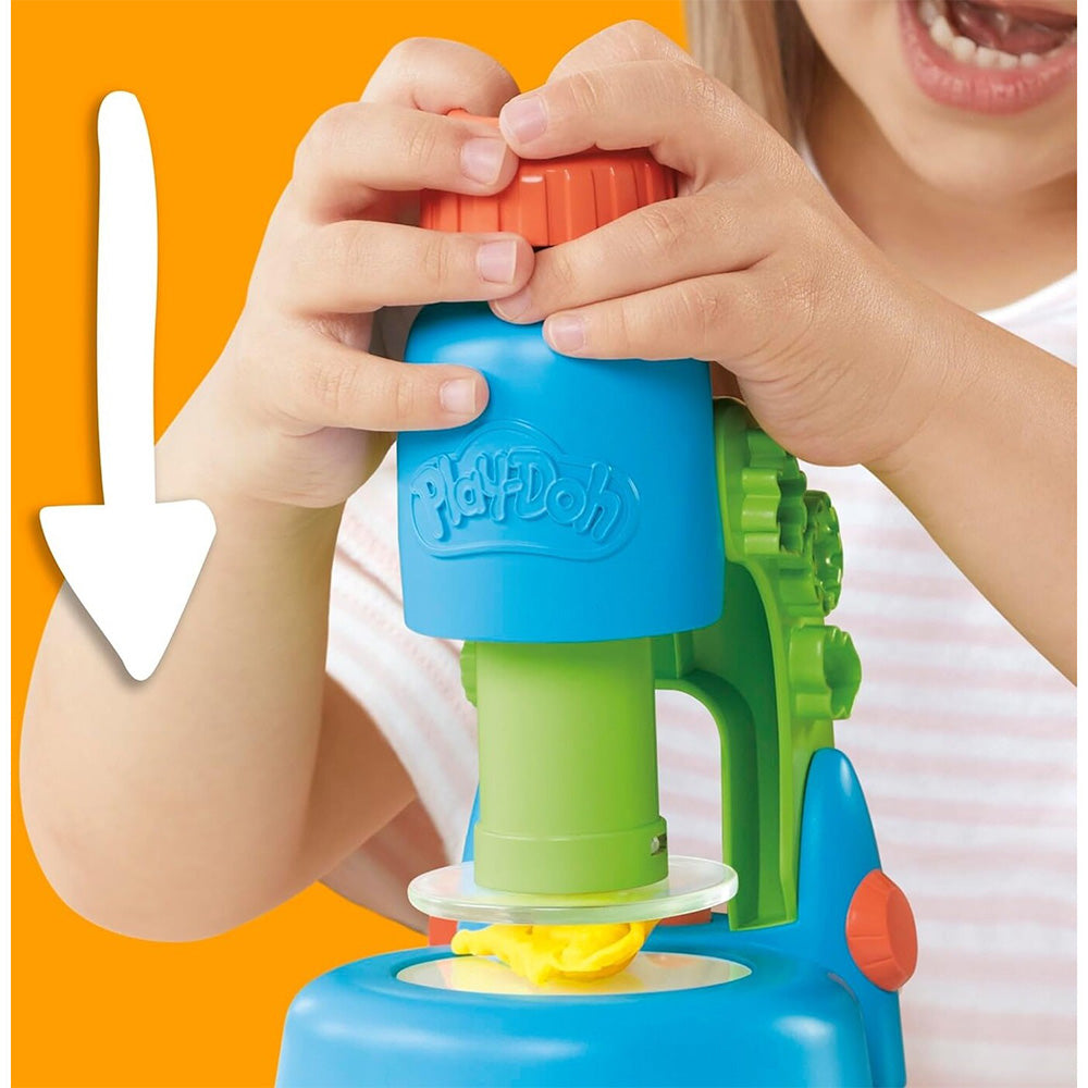 Hasbro Play-Doh Light And Look Microscope Playset 