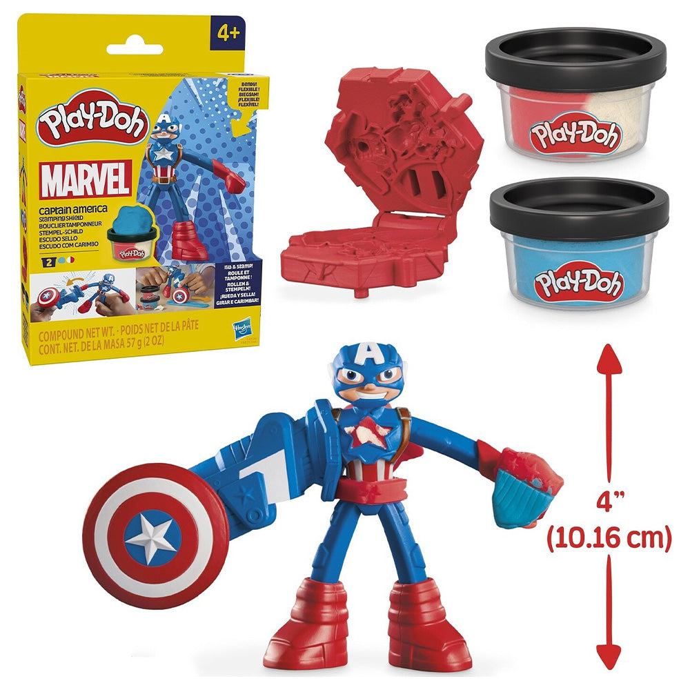 HasbroHasbro Play-Doh Marvel Captain America Stampig Shieldpapell.gr