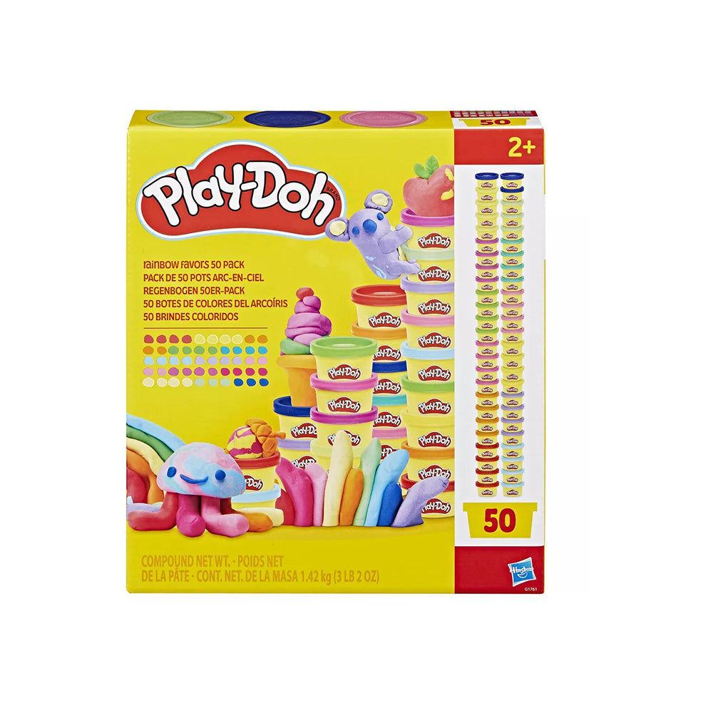 Hasbro Play-Doh Rainbow Favors 50 Pack 
