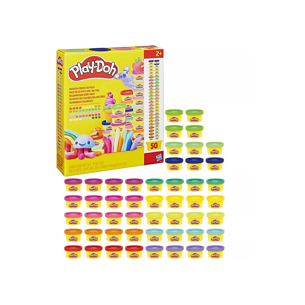 Hasbro Play-Doh Rainbow Favors 50 Pack 