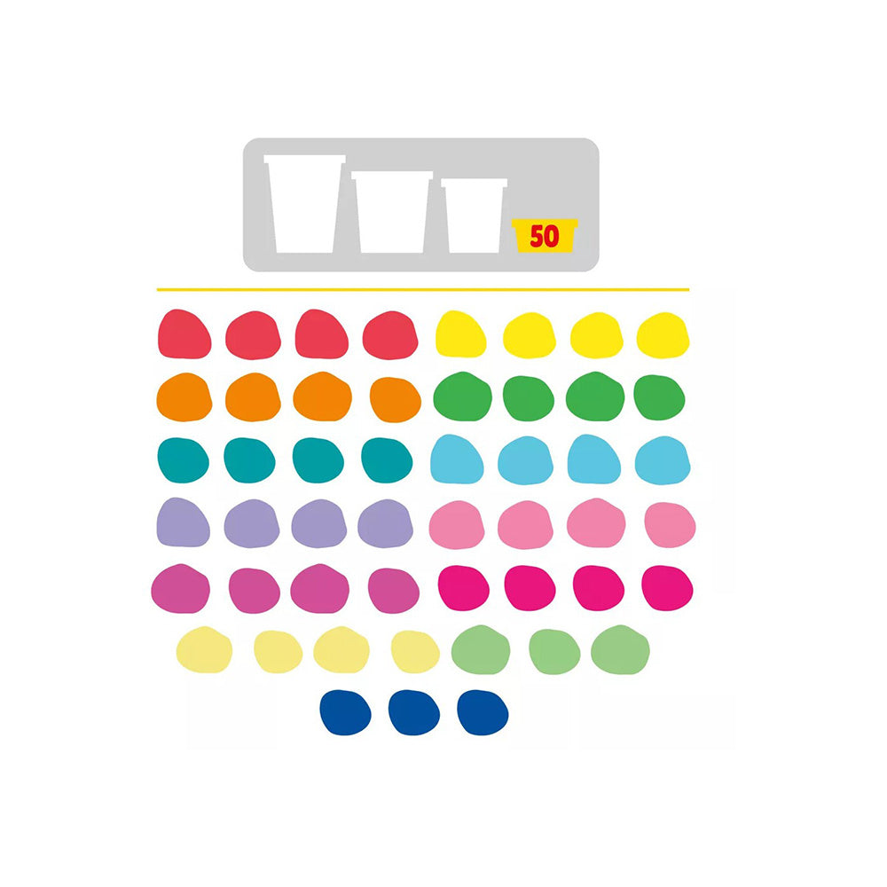 Hasbro Play-Doh Rainbow Favors 50 Pack 