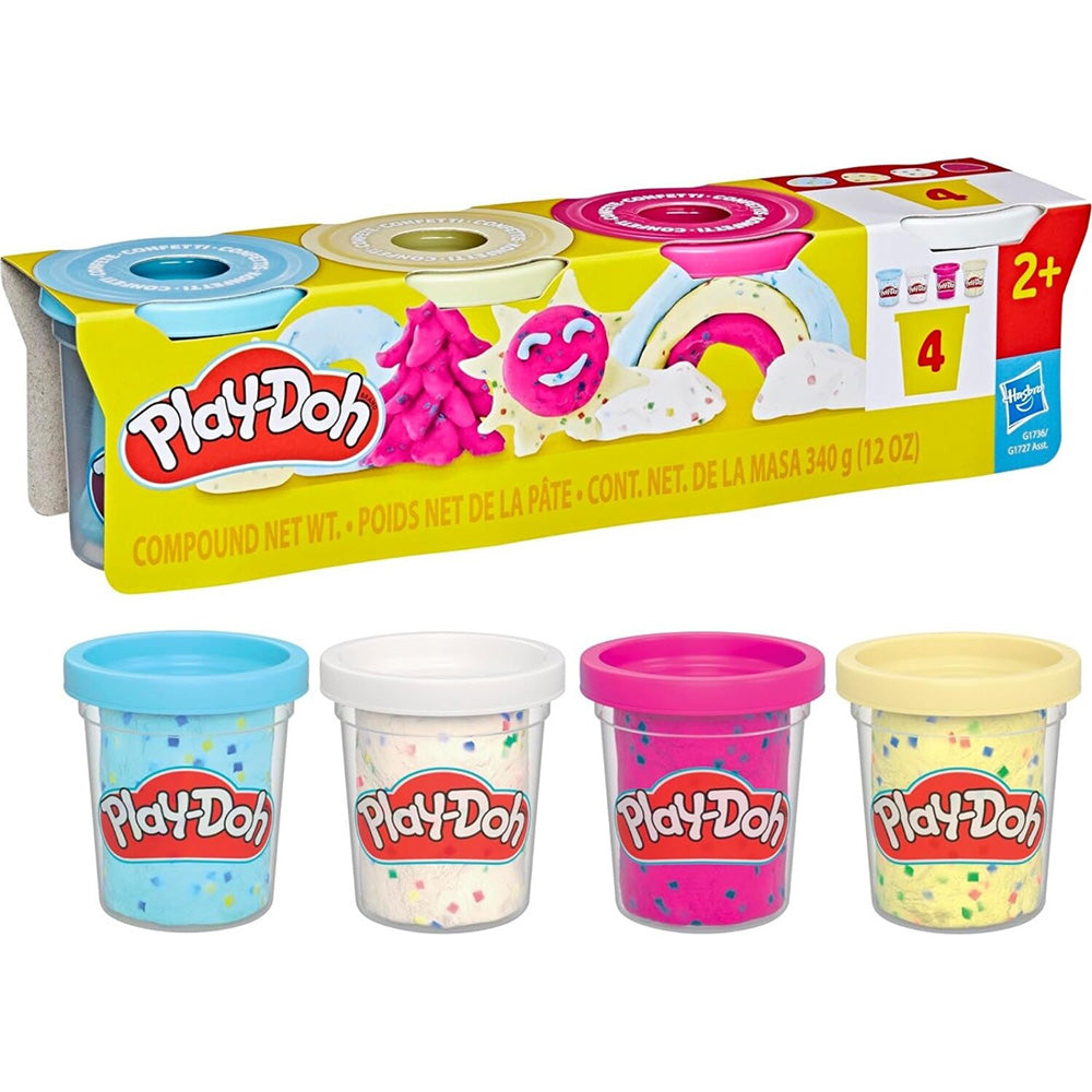 Hasbro Play-Doh Specialty 4 Confetti Compound 