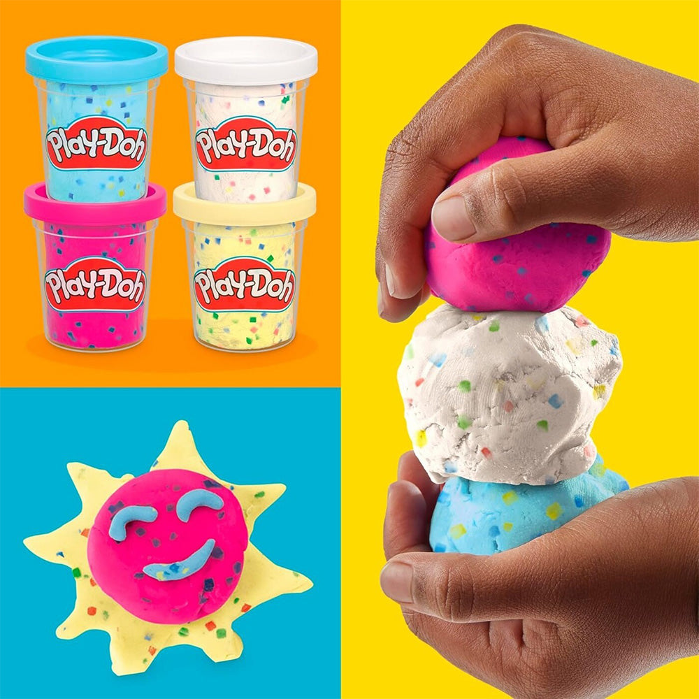 Hasbro Play-Doh Specialty 4 Confetti Compound 