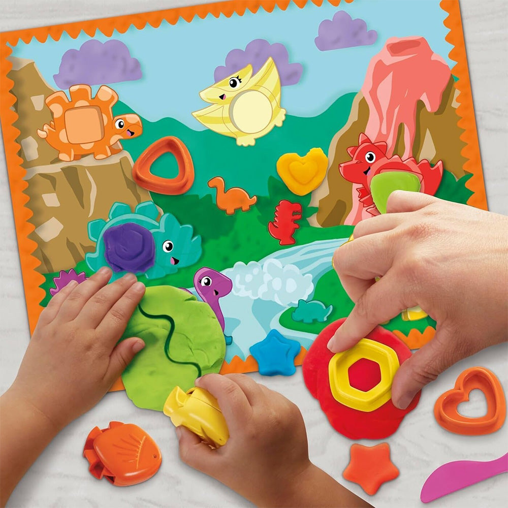 Hasbro Play-Doh Starters Shapes And Colors Dinosaur 