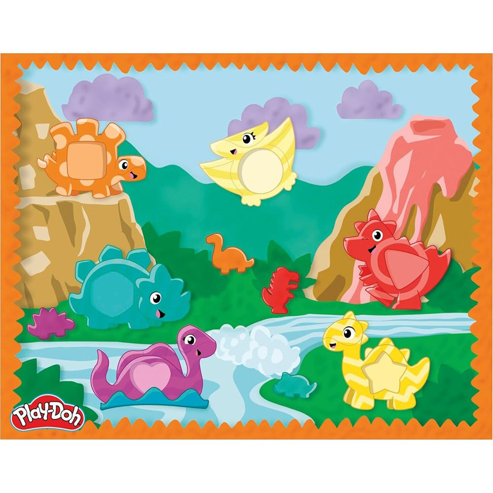 Hasbro Play-Doh Starters Shapes And Colors Dinosaur 