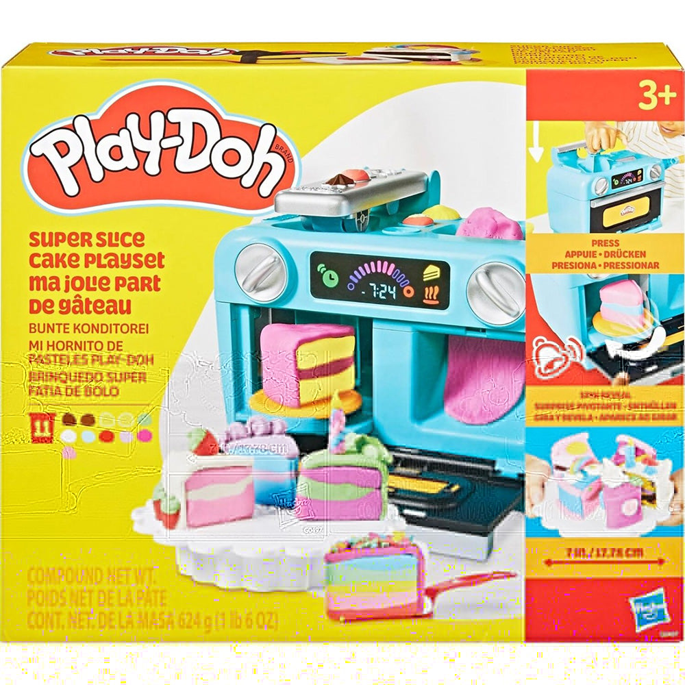 Hasbro Play-Doh Super Slice Cake Playet 