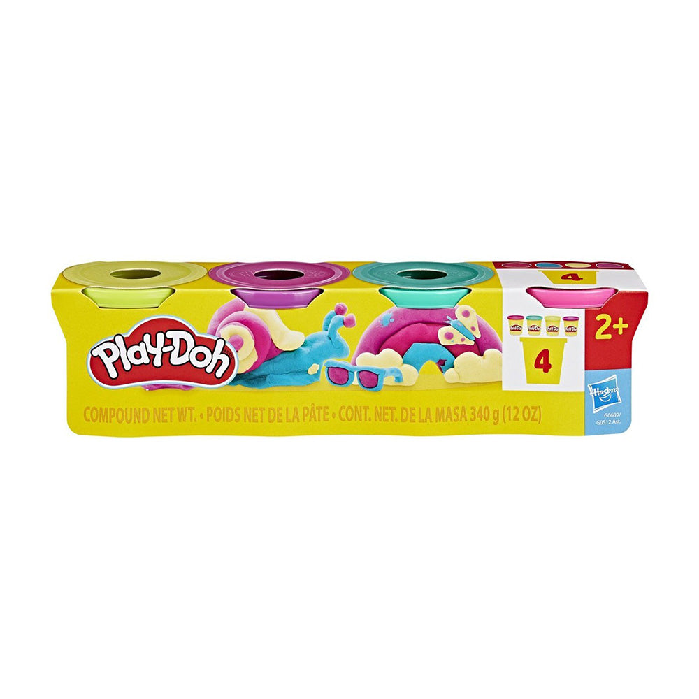 Hasbro Play-Doh Vibrant 4 Pack 