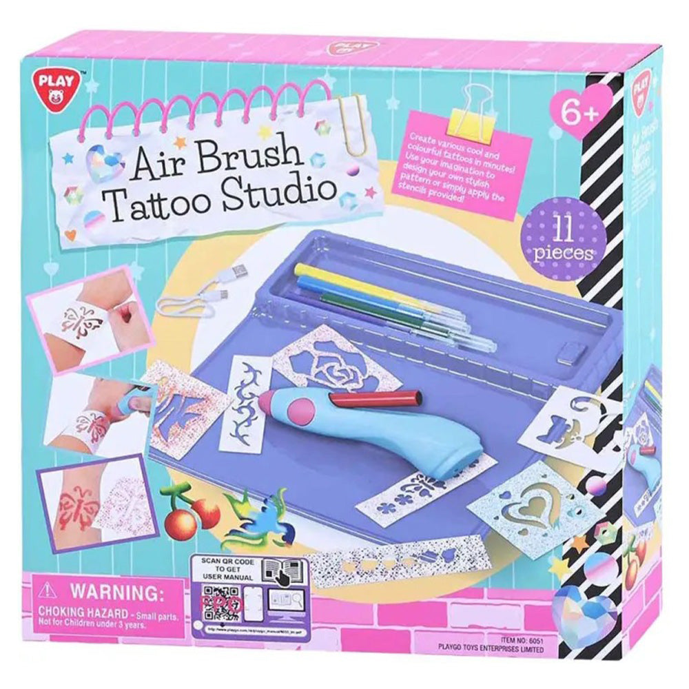 Playgo Αερογράφος Tattoo Studio με USB