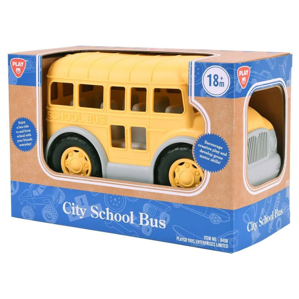 Playgo City School Bus – Παιδικό Σχολικό Λεωφορείο Παιχνίδι