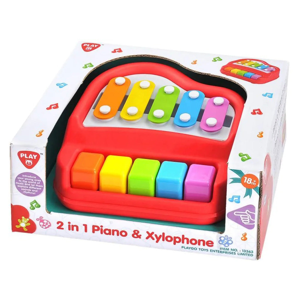 Playgo Πιάνο & Ξυλόφωνο 2 In 1 