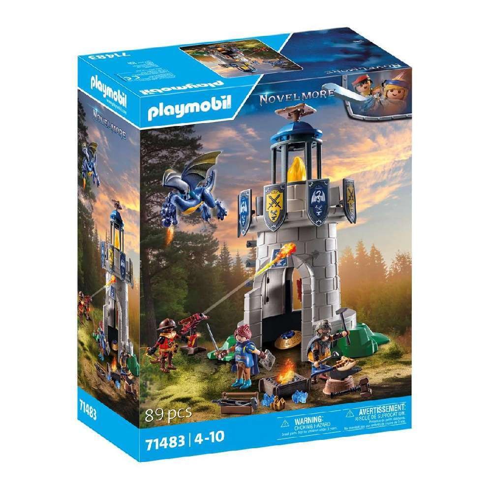 71483 Playmobil Novelmore Πύργος Ιπποτών Με Δράκο Και Σιδηρουργό