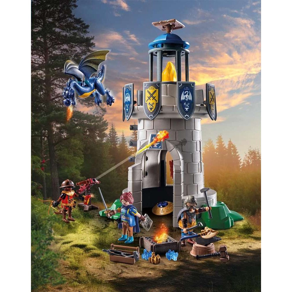 71483 Playmobil Novelmore Πύργος Ιπποτών Με Δράκο Και Σιδηρουργό