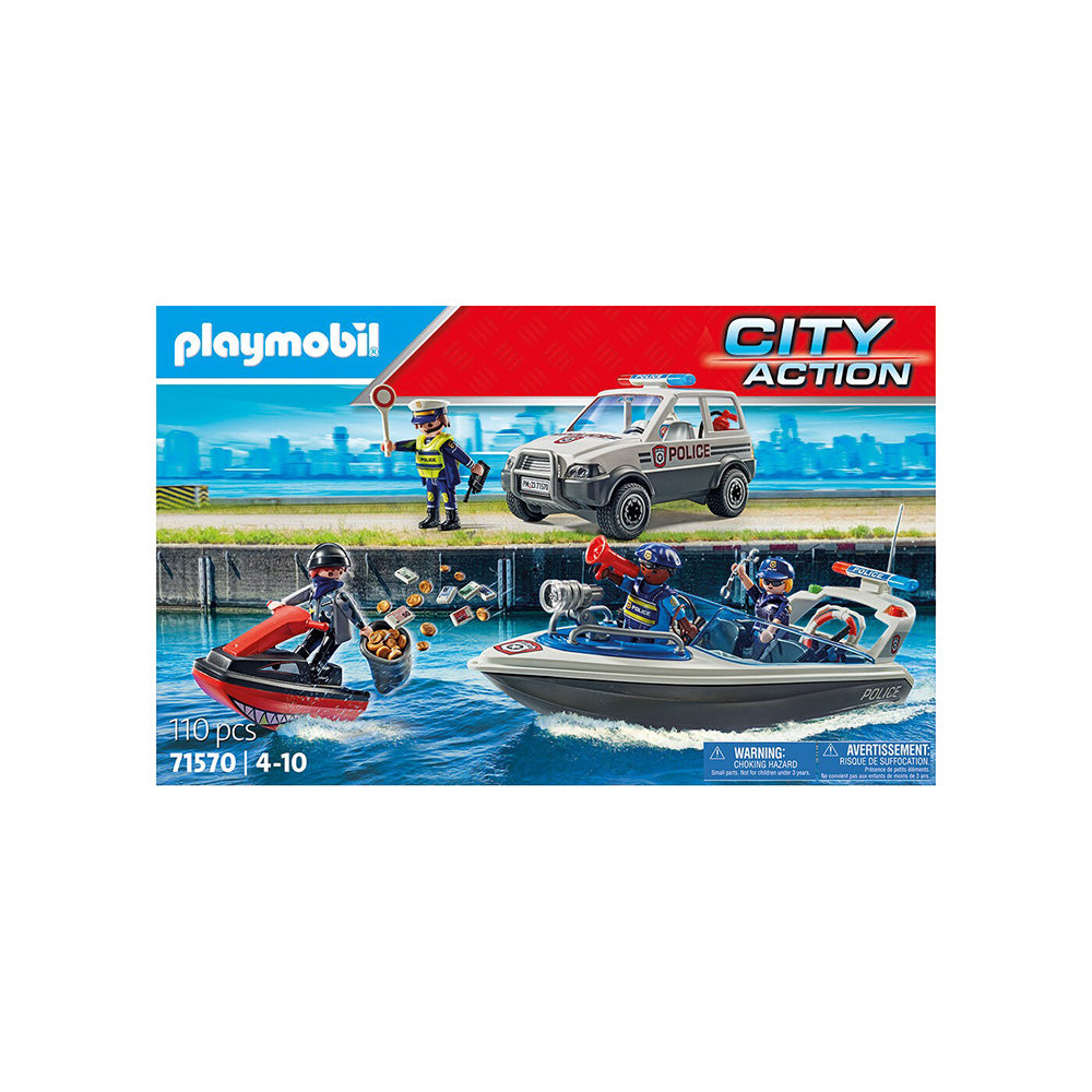 71570 Playmobil City Action Θαλάσσια Αστυνομική Καταδίωξη 