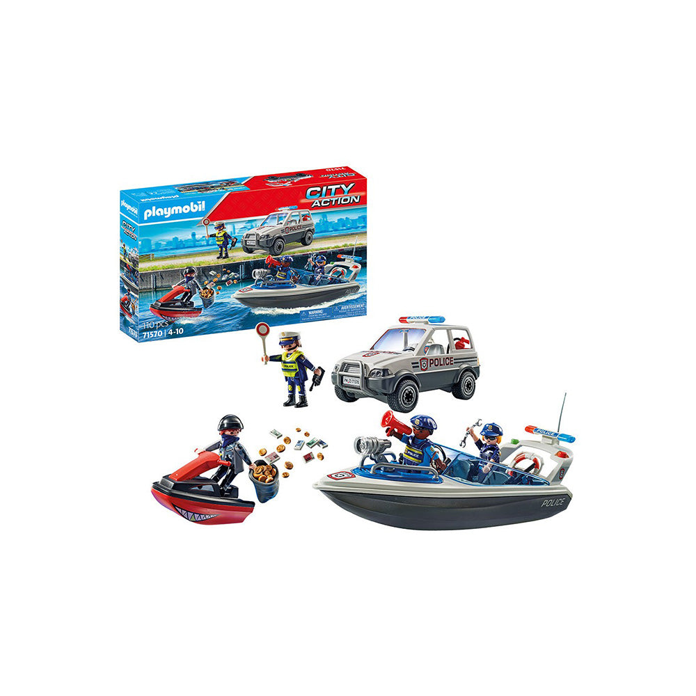 71570 Playmobil City Action Θαλάσσια Αστυνομική Καταδίωξη 