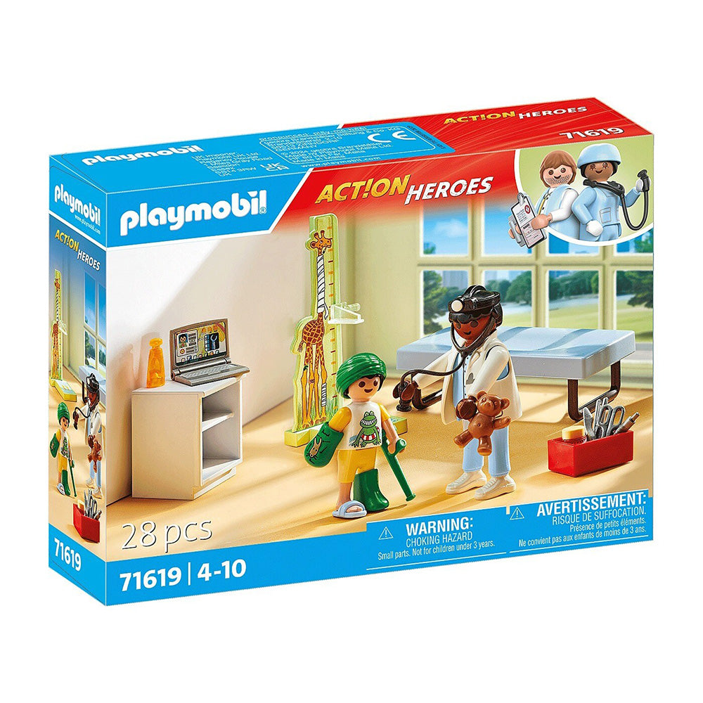 71619 Playmobil Action Heroes Παιδιατρείο 