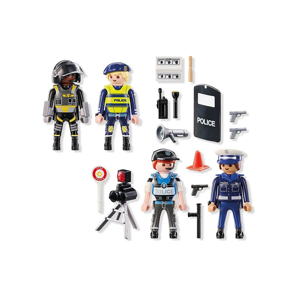 71730 Playmobil Action Heroes Σετ Φιγούρες Αστυνομίας 