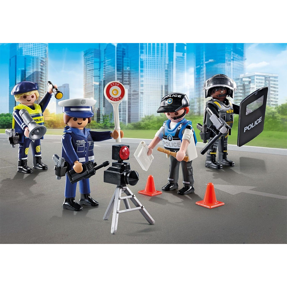 71730 Playmobil Action Heroes Σετ Φιγούρες Αστυνομίας 