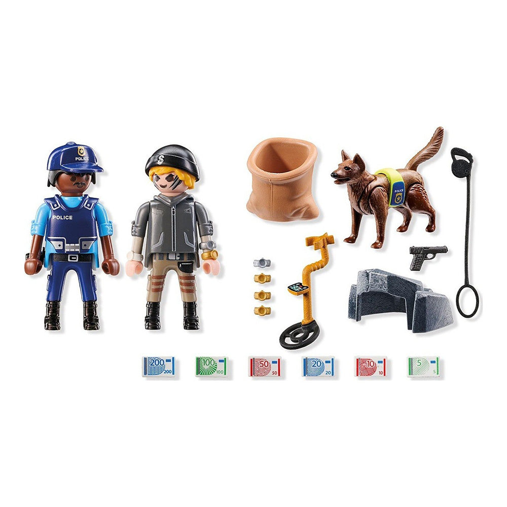 71731 Playmobil Action Heroes Αστυνομική Έρευνα Κλοπιμαίων 