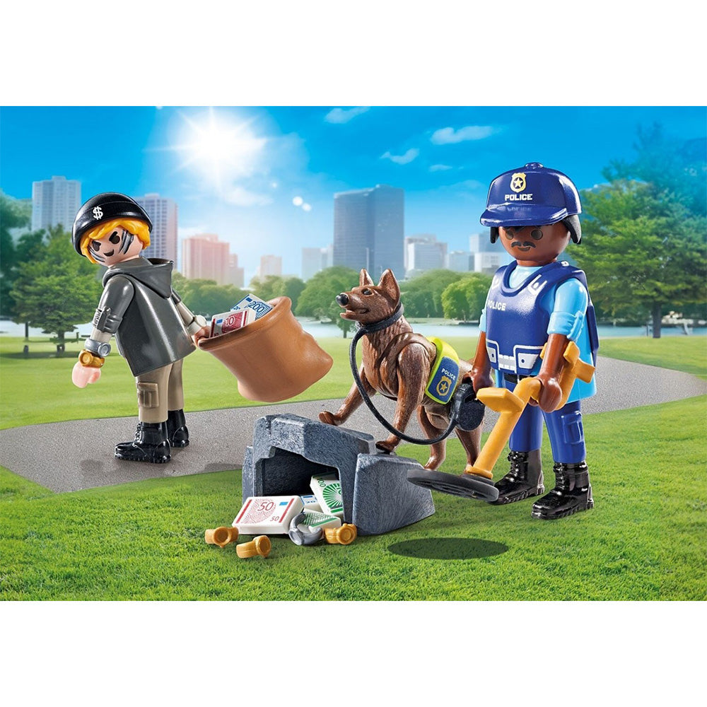 71731 Playmobil Action Heroes Αστυνομική Έρευνα Κλοπιμαίων 