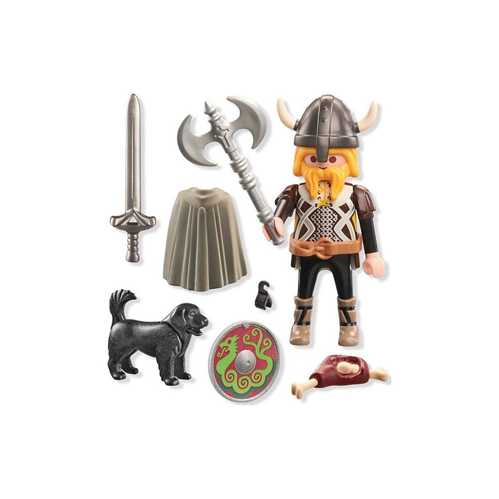 71755 Playmobil Specialplus Βίκινγκ Με Σκύλο 