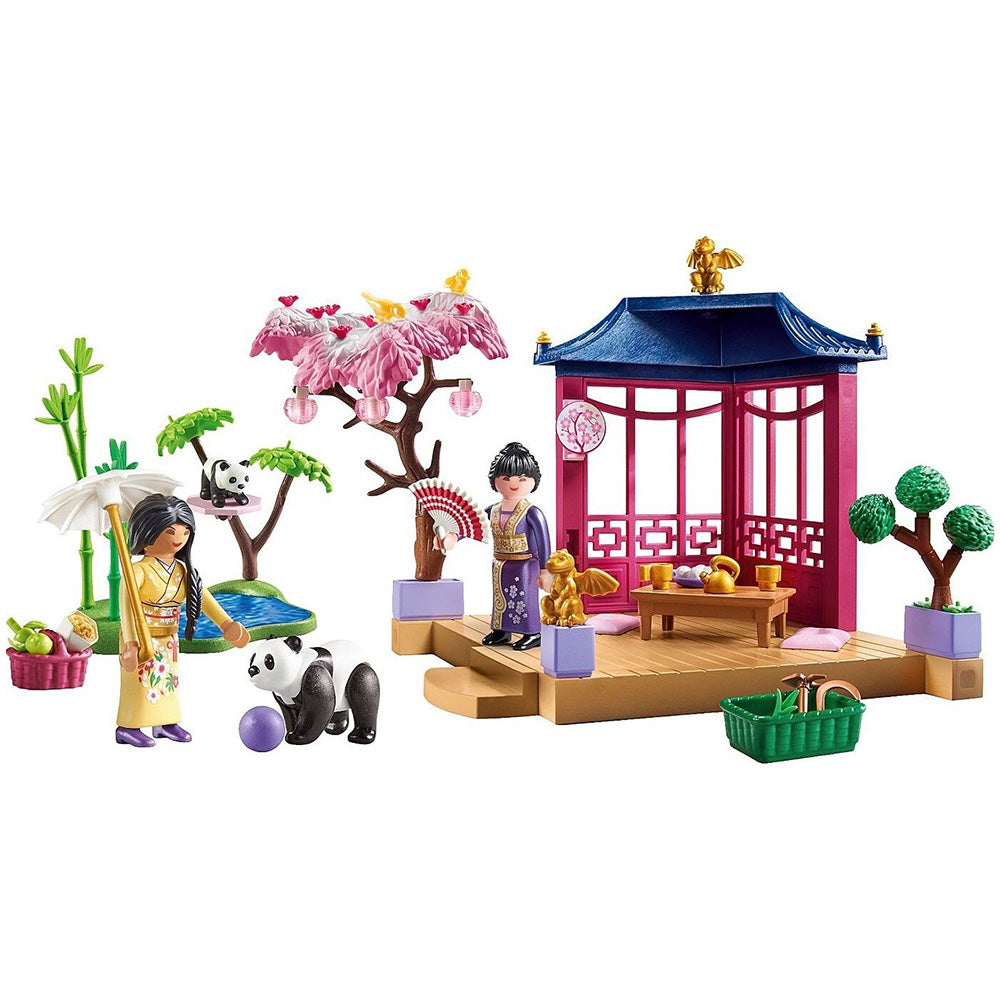 71762 Playmobil Ασιατικός Κήπος Με Κιόσκι & Πάντα 
