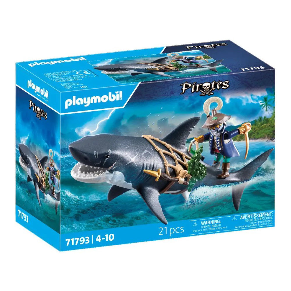 71793 Playmobil Πειρατής με Γιγαντιαίο Καρχαρία