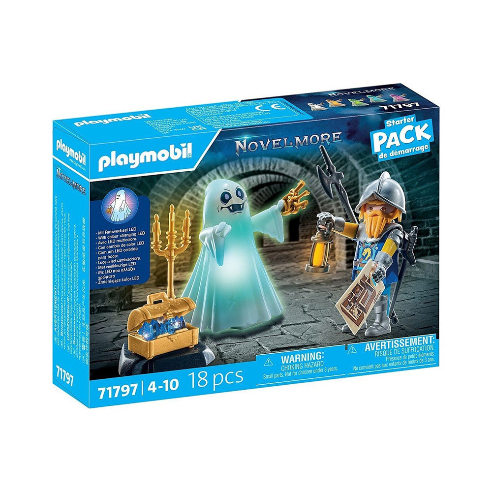 71797 Playmobil Starter Pack Φάντασμα Και Ιππότης Novelmore 
