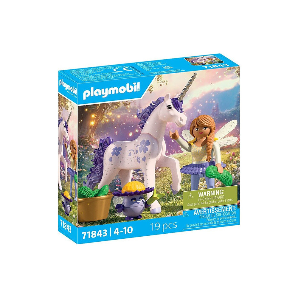 71843 Playmobil Magic Unicorns Μονόκερος Με Μωβ Χαίτη 