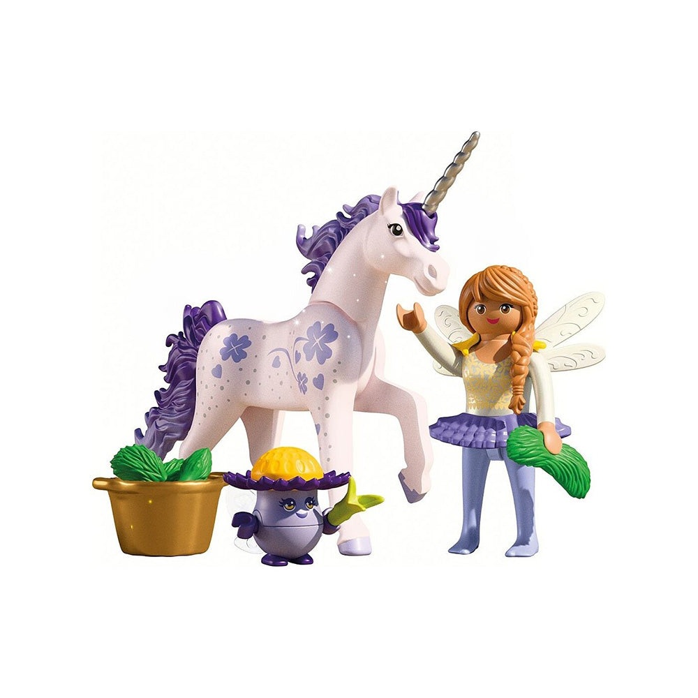 71843 Playmobil Magic Unicorns Μονόκερος Με Μωβ Χαίτη 