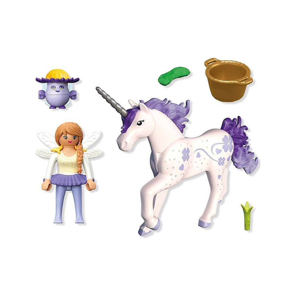 71843 Playmobil Magic Unicorns Μονόκερος Με Μωβ Χαίτη 