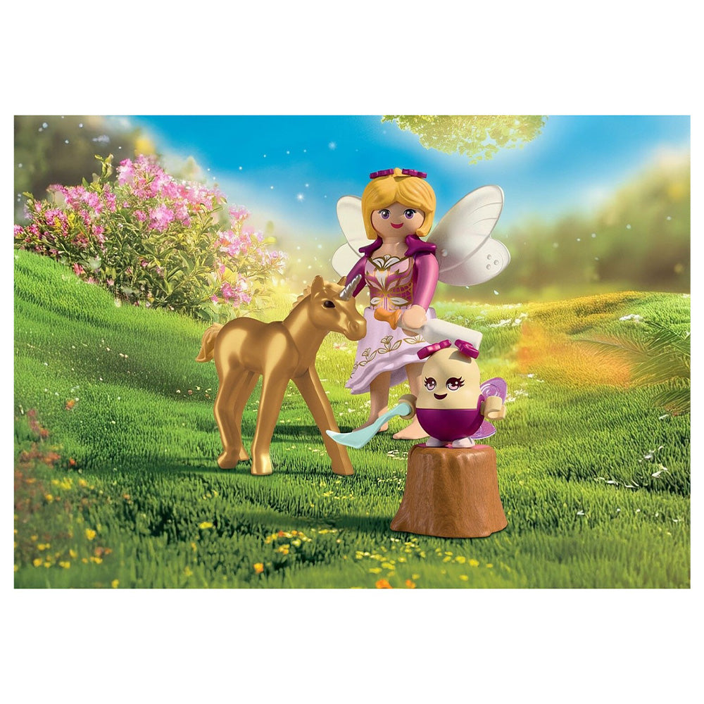 71844 Playmobil Magic Unicorns Νεράιδα και Χρυσός Μονόκερος-Πουλάρι