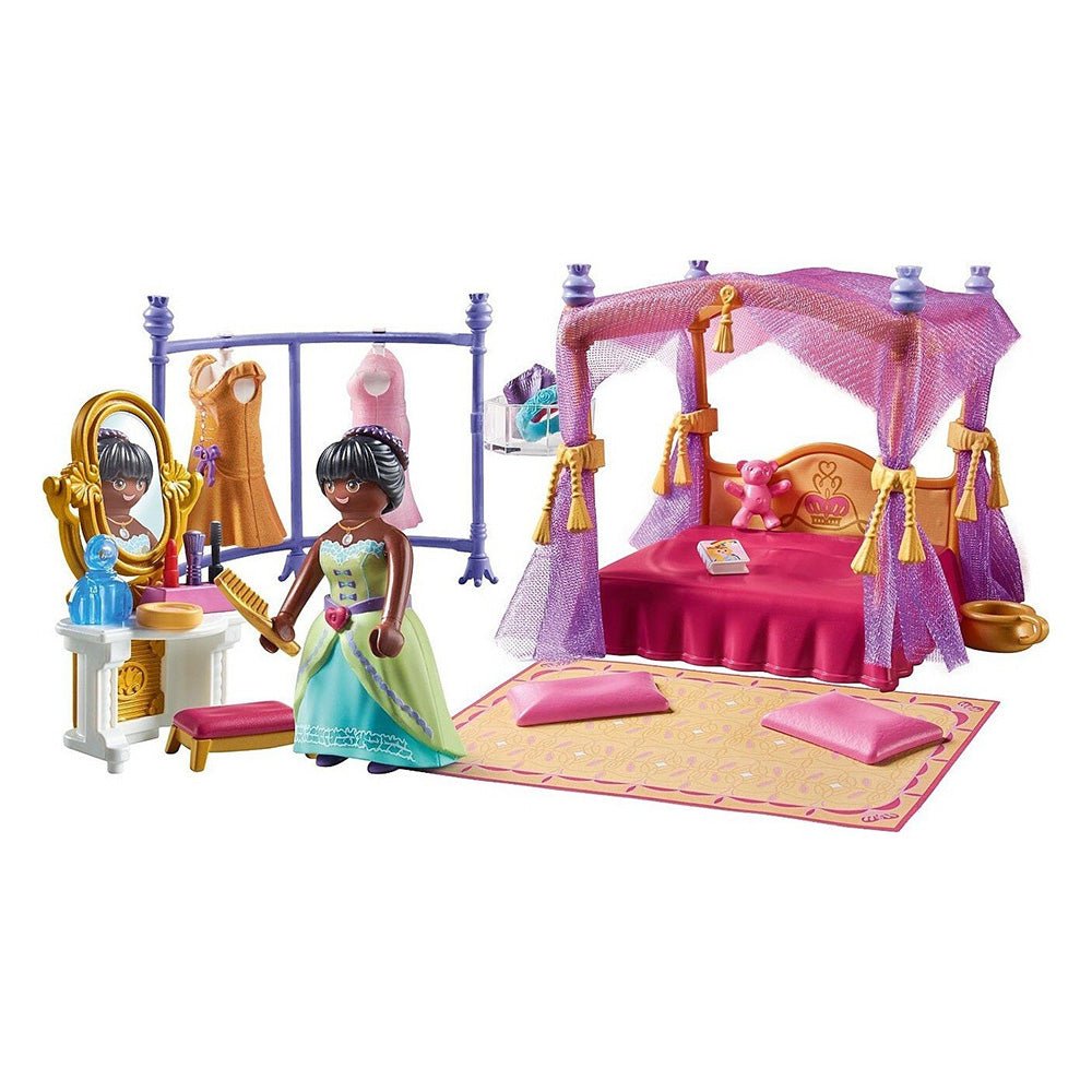 71847 Playmobil Princess Magic Βασιλικό Υπνοδωμάτιο Με Βεστιάριο 