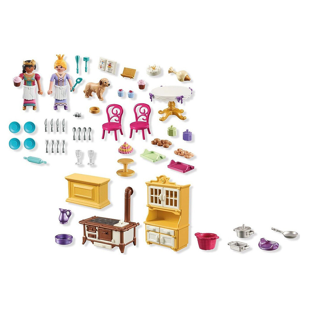 71848 Playmobil Princess Magic Βασιλική Κουζίνα 