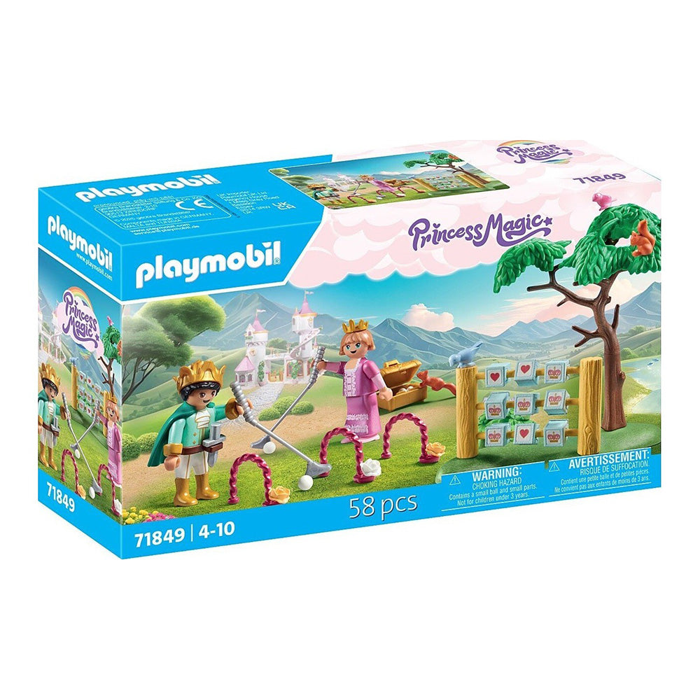 71849 Playmobil Princess Magic Βασιλικοί Διάδοχοι Με Παιχνίδια Στον Κήπο 