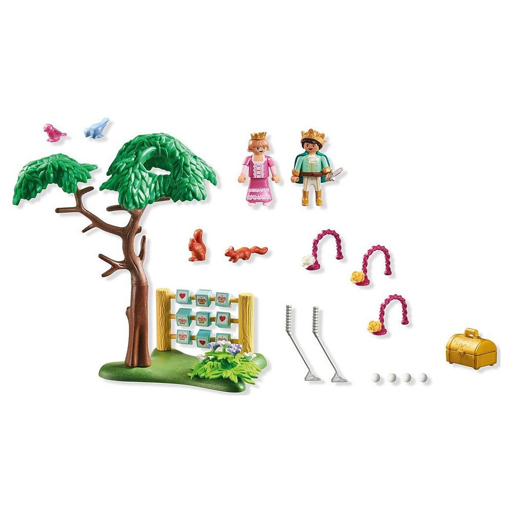 71849 Playmobil Princess Magic Βασιλικοί Διάδοχοι Με Παιχνίδια Στον Κήπο 